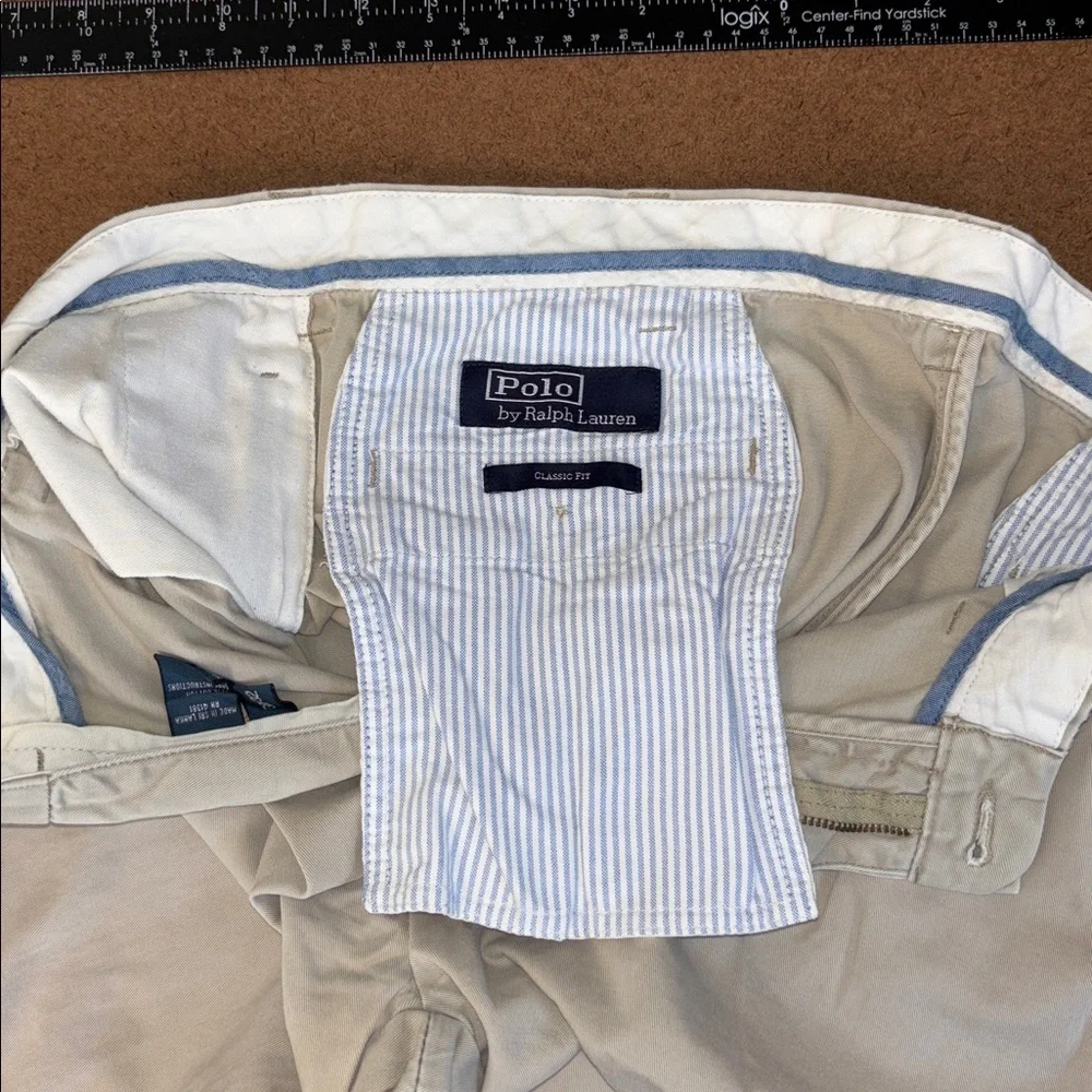 Polo by Ralph Lauren Men's Tan Classic fit Chinos 38x32